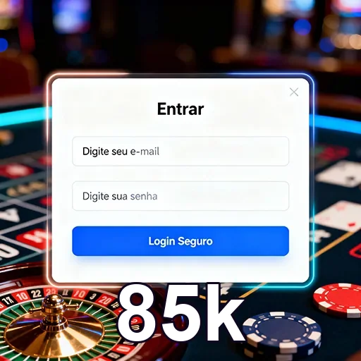 Conta segura no 85k com diretrizes claras de suporte